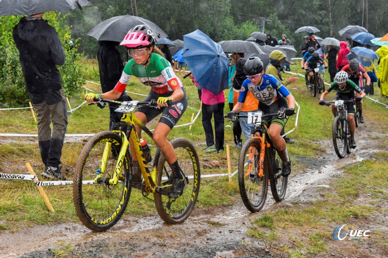 2024 UEC MTB Youth European Championships - Huskvarna - J?nk?ping (Sweden) 09/08/2024 - XCO Girls 14 - photo Tommaso Pelagalli/SprintCyclingAgency?2024